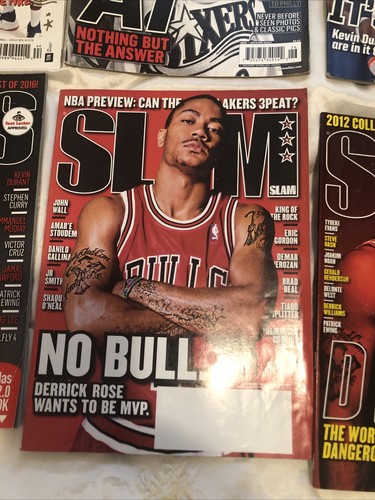 Lot Of 8 Slam Magazines - photo 4