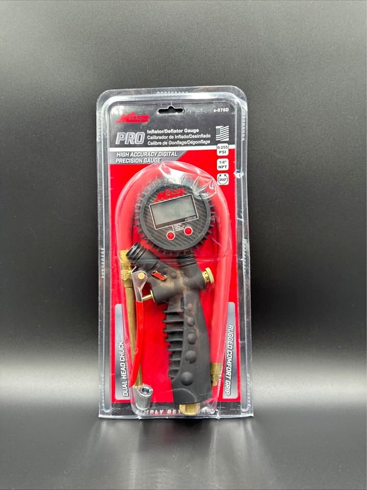 Milton Digital Inflator Gauge-Dual Head Chuck