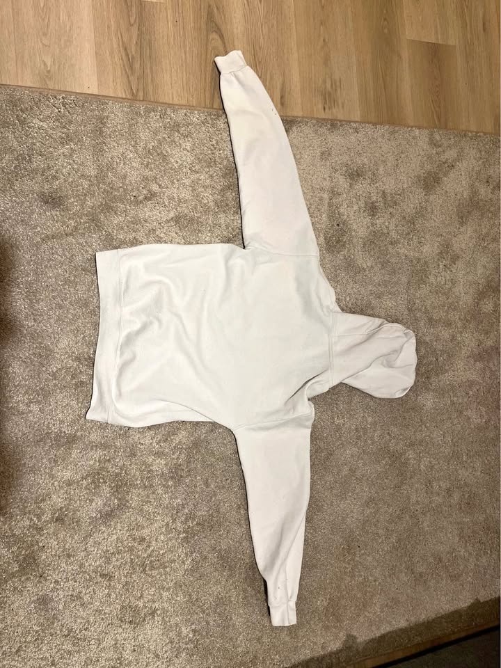 Men’s white hoodie - medium