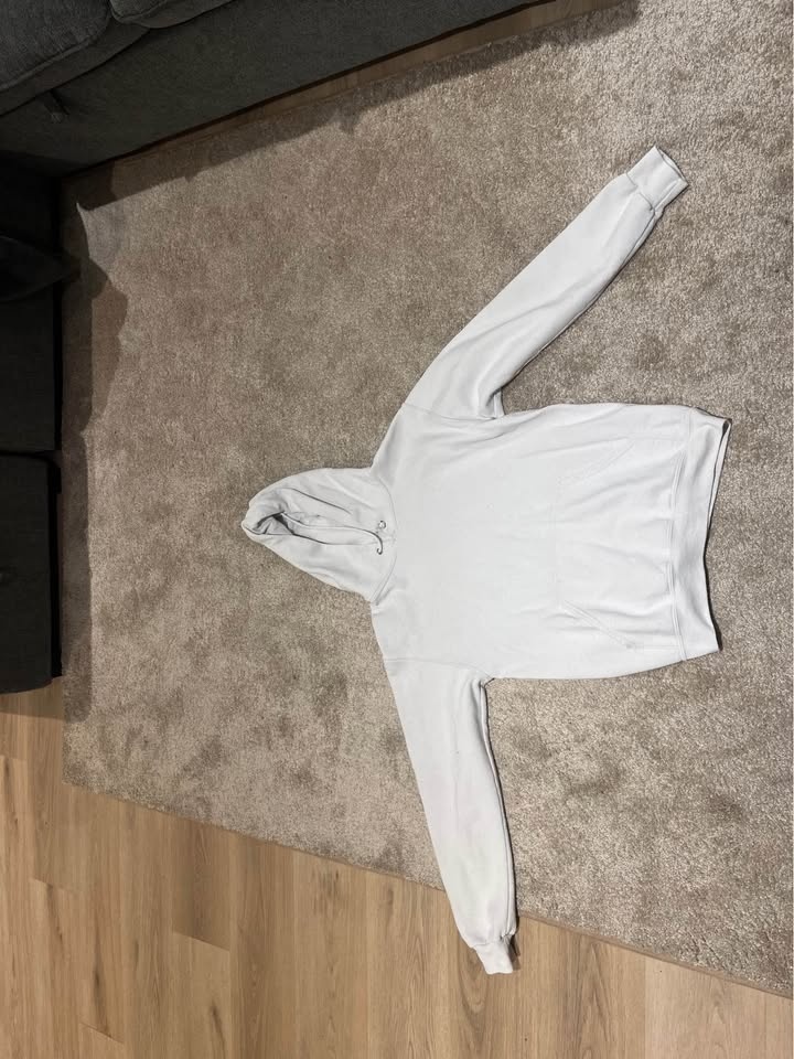 Men’s white hoodie - medium - photo 2