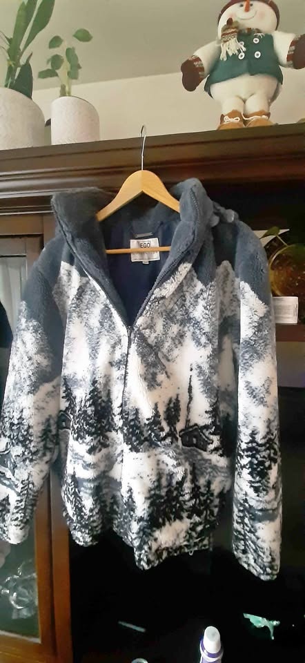 Vintage Black Mountain Fleece Jacket