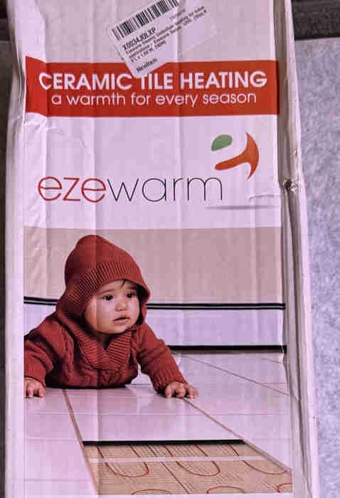 EZEWarm Ceramic Tile Heating