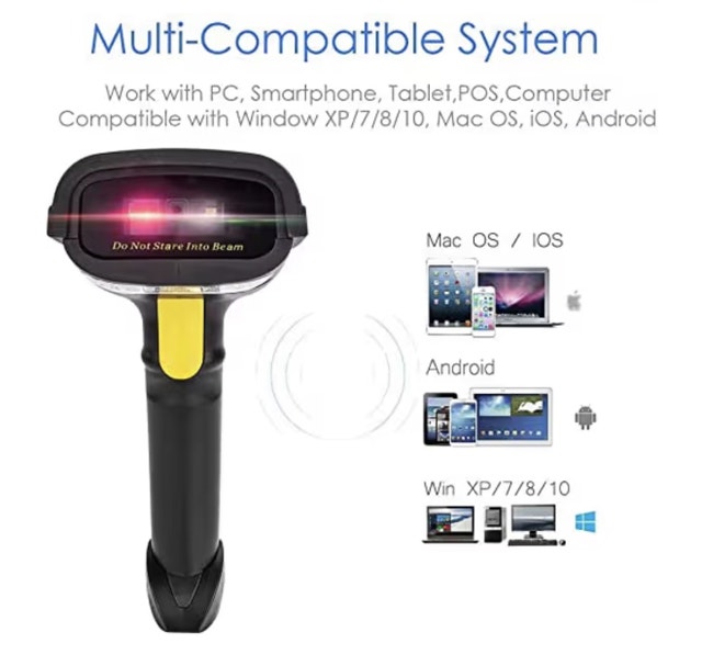 NETUM Barcode Scanner - photo 3