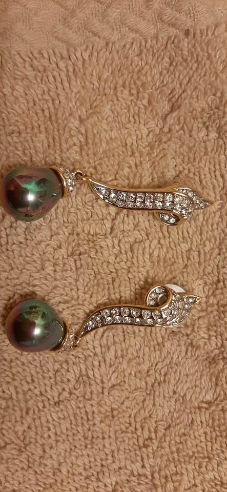 Vintage Monet Earrings and Butler Earrings