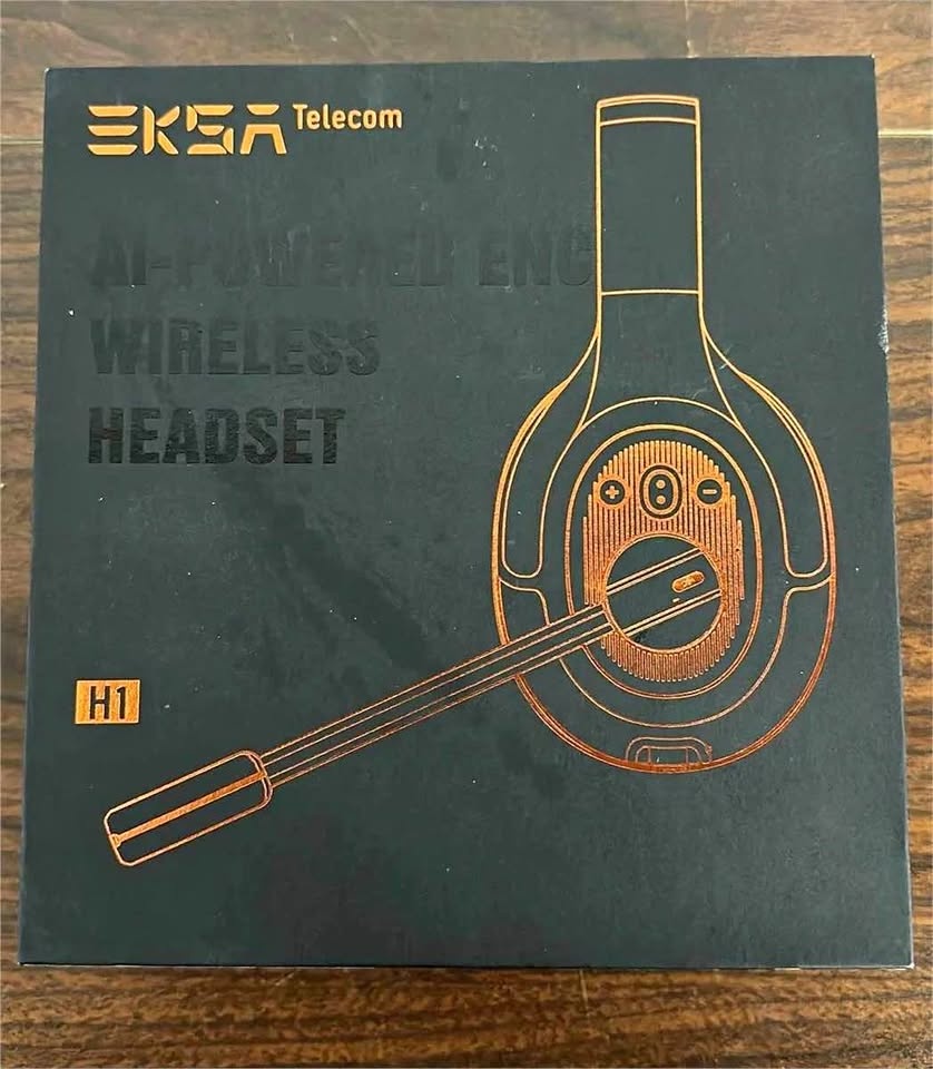 EKSA Trucker Bluetooth Headset w/ Noise-Cancelling Mic