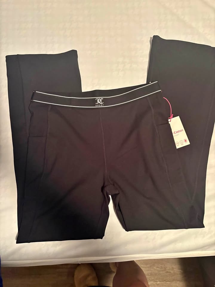 Women’s juicy couture black sport pants