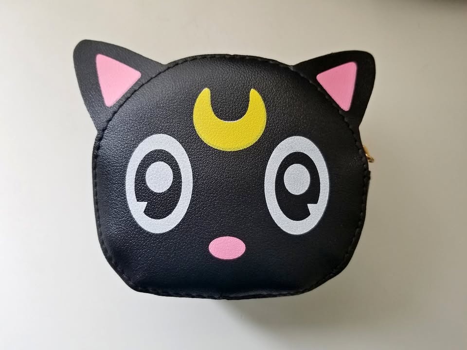 Cute Sailor Moon Luna Cat Purse * Cosplay * PU * Goth * NEW