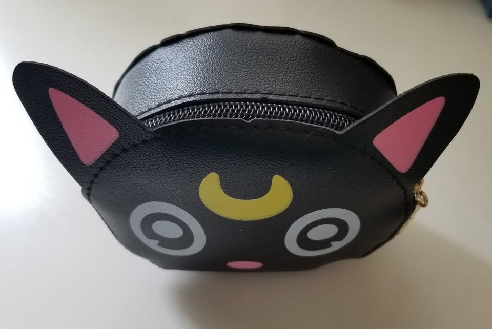 Cute Sailor Moon Luna Cat Purse * Cosplay * PU * Goth * NEW - photo 3