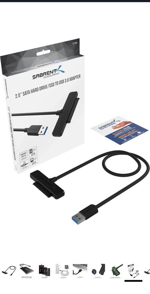SABRENT SATA to USB Adapter Cable - photo 2