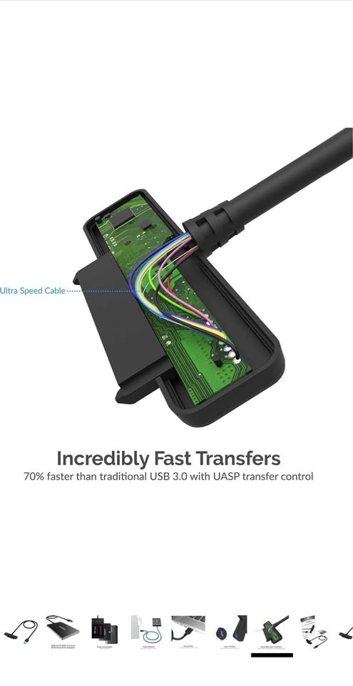 SABRENT SATA to USB Adapter Cable - photo 3