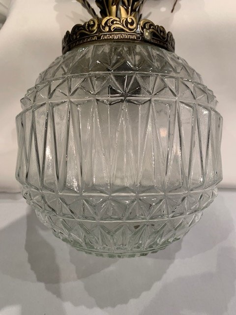 Ceiling Light Fixture Vintage Pineapple Flush - Mount - photo 4