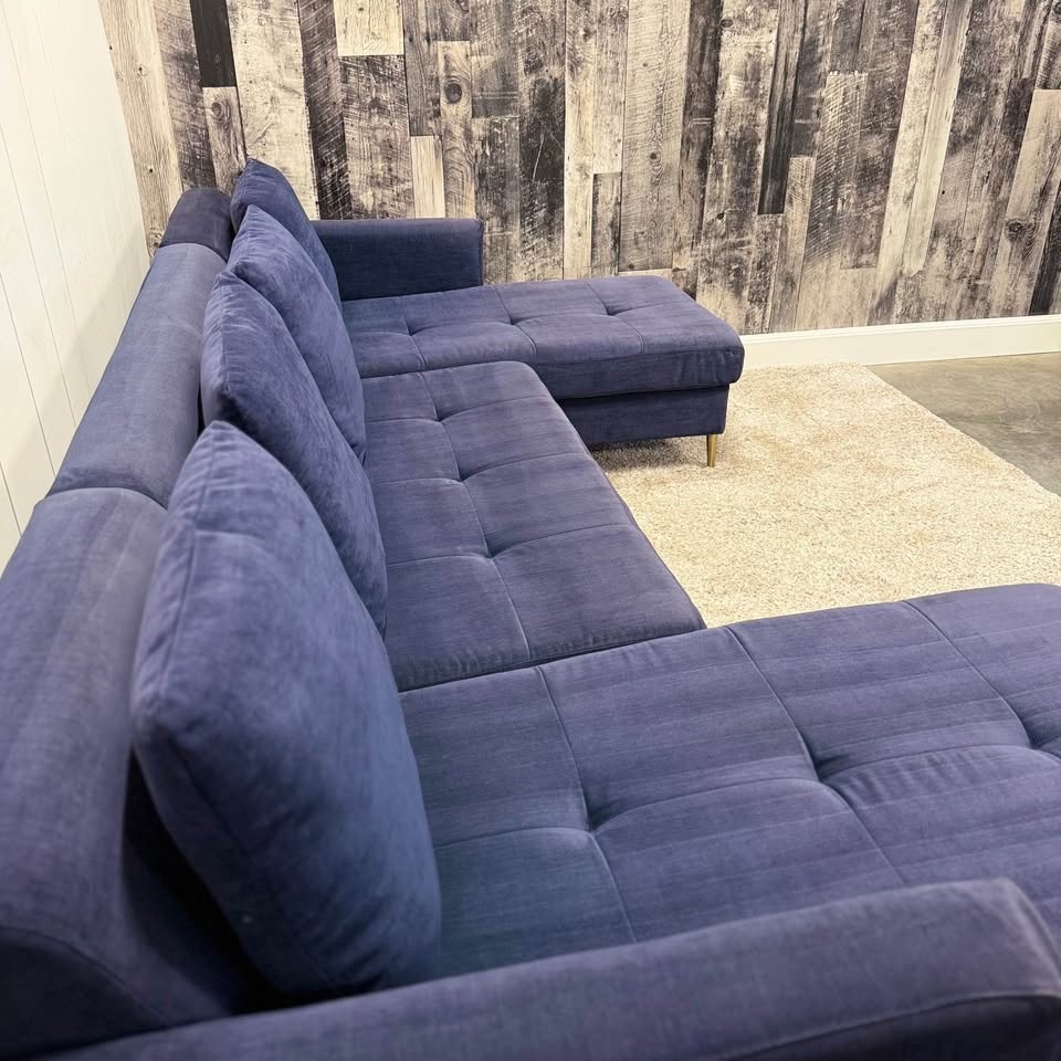 Midnight Blue Palliser Sherbrook U-Shape Sectional - photo 4
