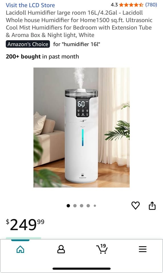 Large Humidifier 16Lt - photo 5