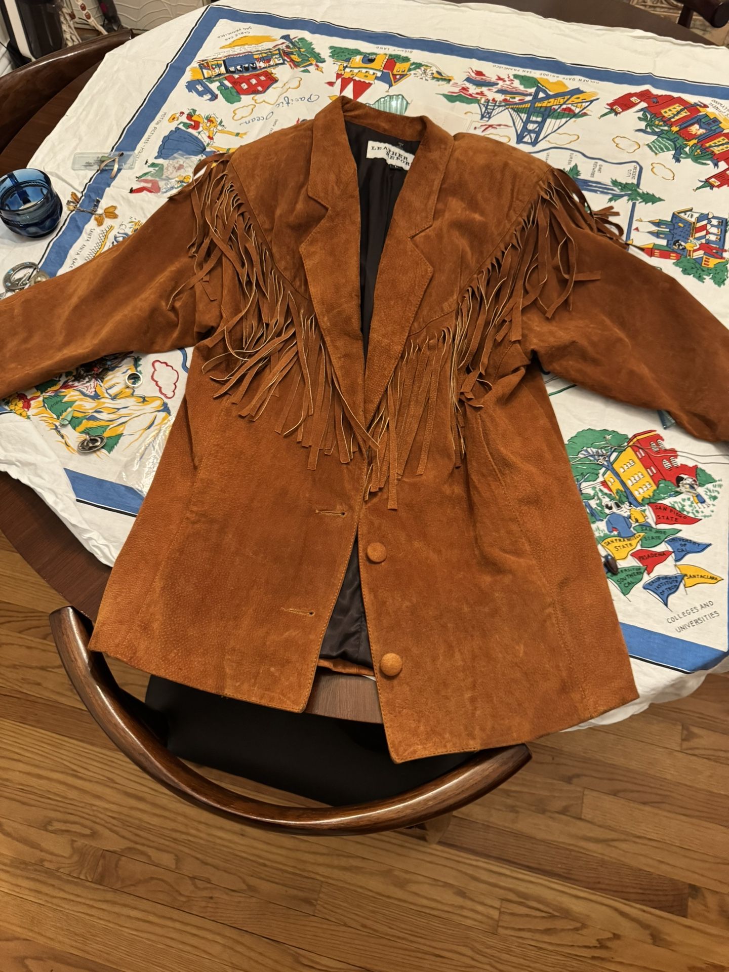 Cowgirl Suede Leather Jacket - Vintage