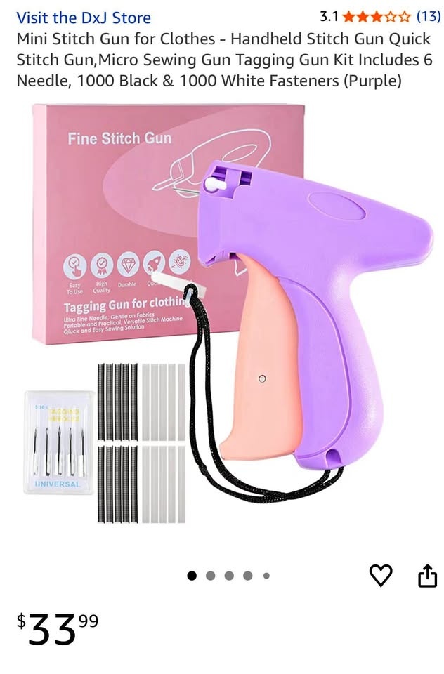 New Mini Stitch Gun - Handheld Stitch Gun