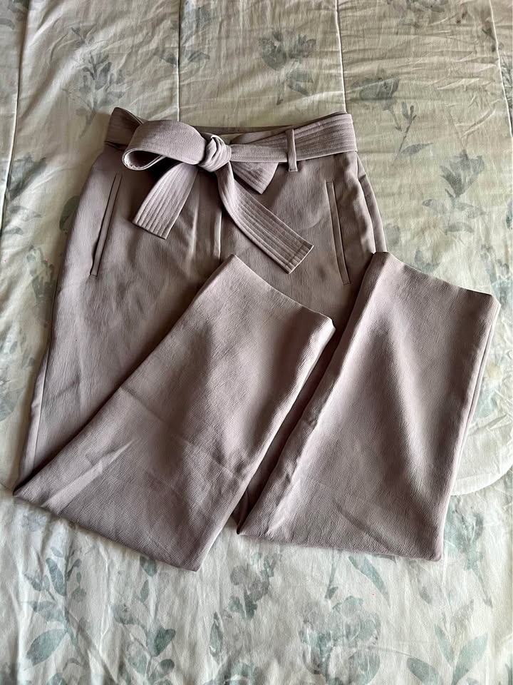 Aritzia Wilfred Tie-Front Pant