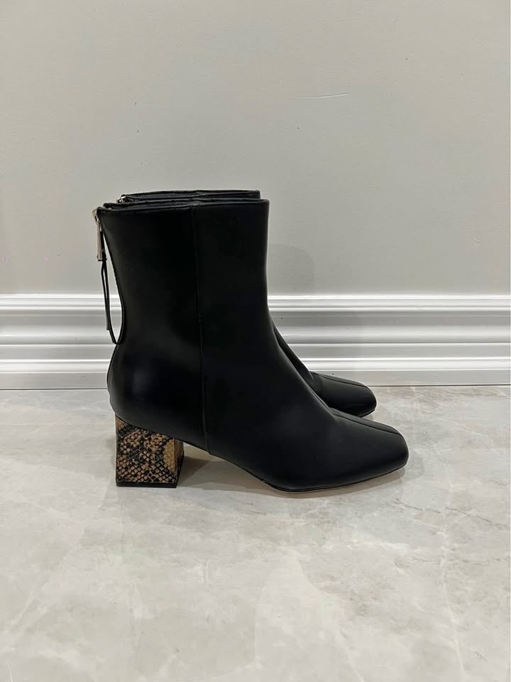 French Connection Vegan Leather Booties