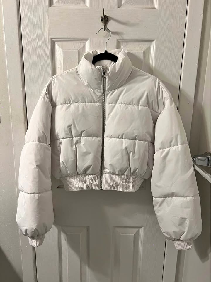 Zara Cropped Puffer