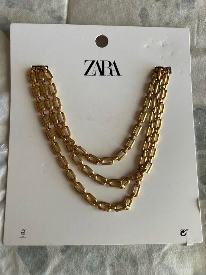 NEW Zara Layered Necklace - photo 2
