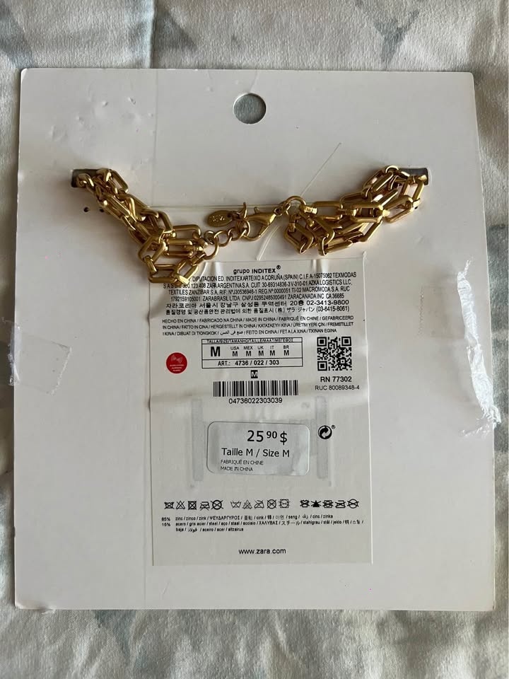 NEW Zara Layered Necklace - photo 4