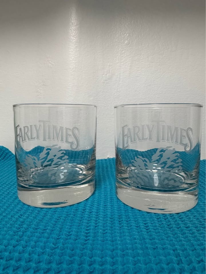 Early Times Whiskey Rocks Glasses - photo 2