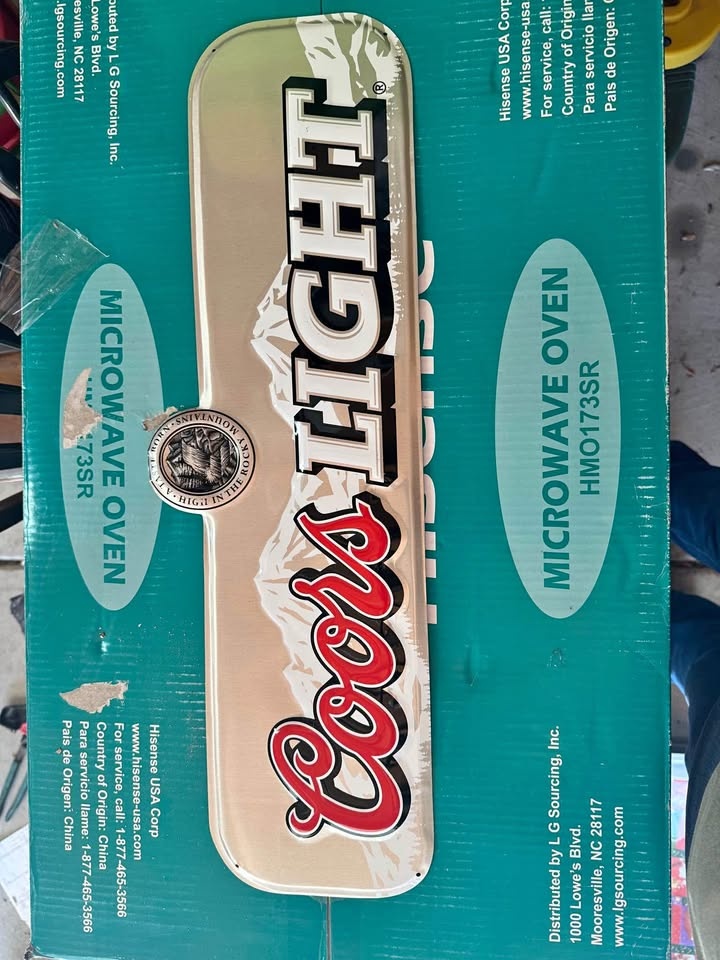 Coors light Metal Beer Signs