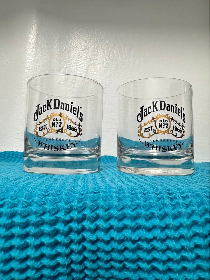 Vintage Jack Daniel’s Rocks glasses Set of 2