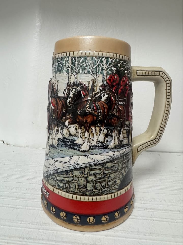 Budweiser vintage beer stein - photo 4