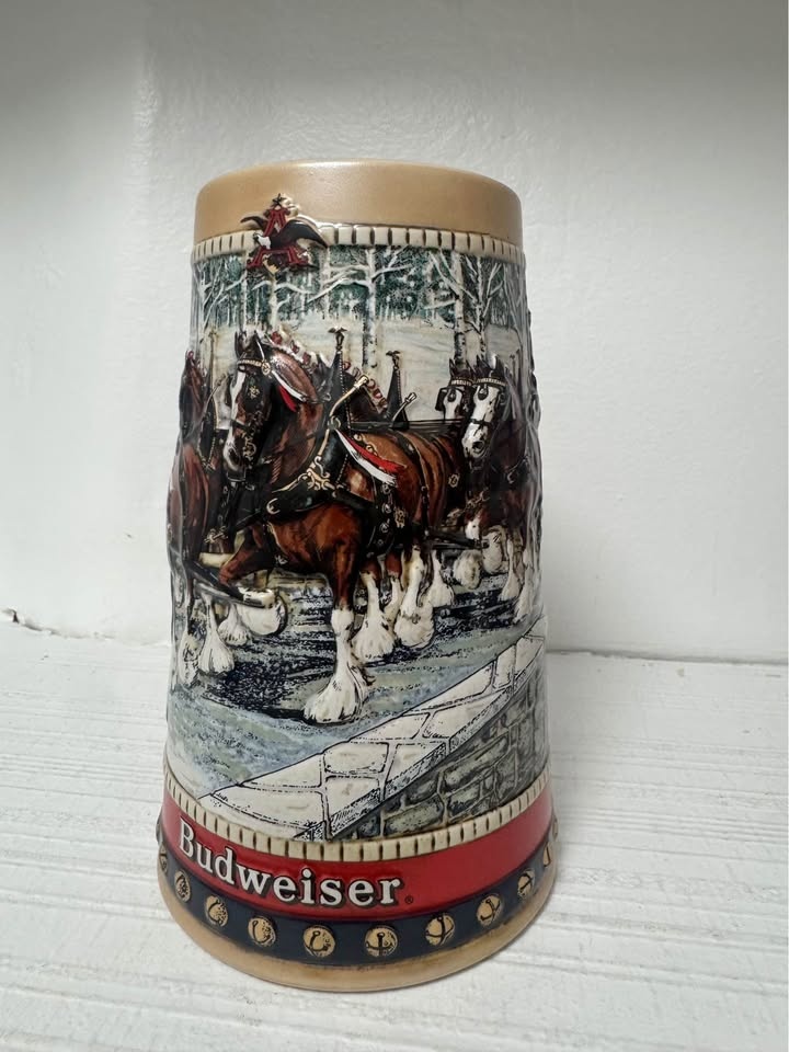 Budweiser vintage beer stein - photo 5