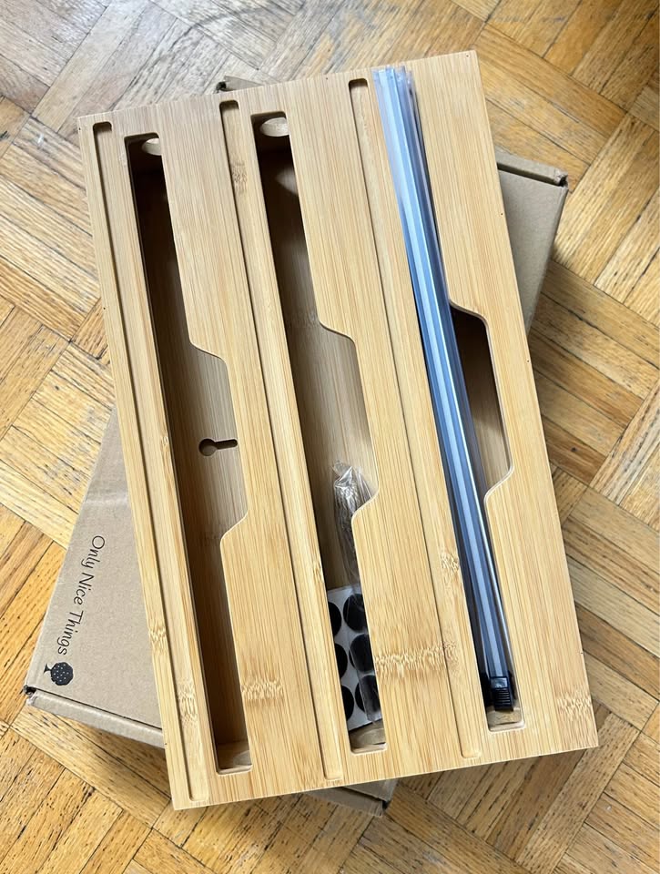 Foil and Plastic Wrap Organizer with Cutter - photo 2