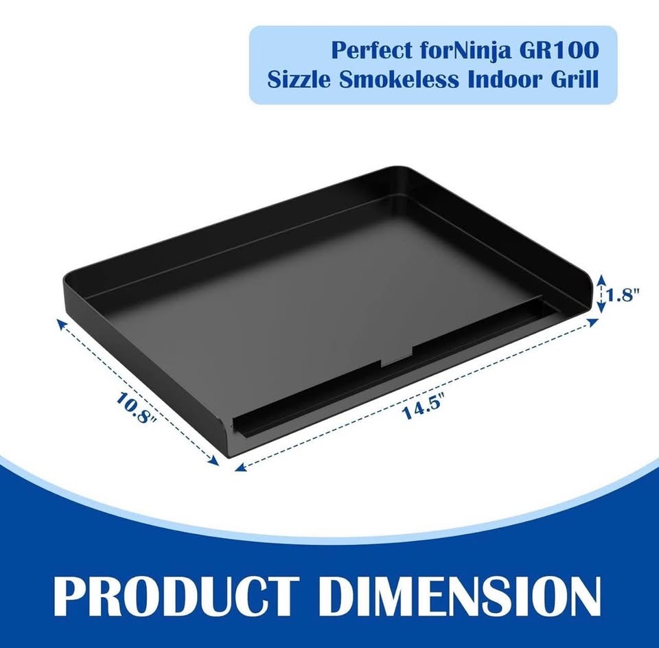 SafBbcue Griddle Plate for Ninja GR101 Grill - photo 2