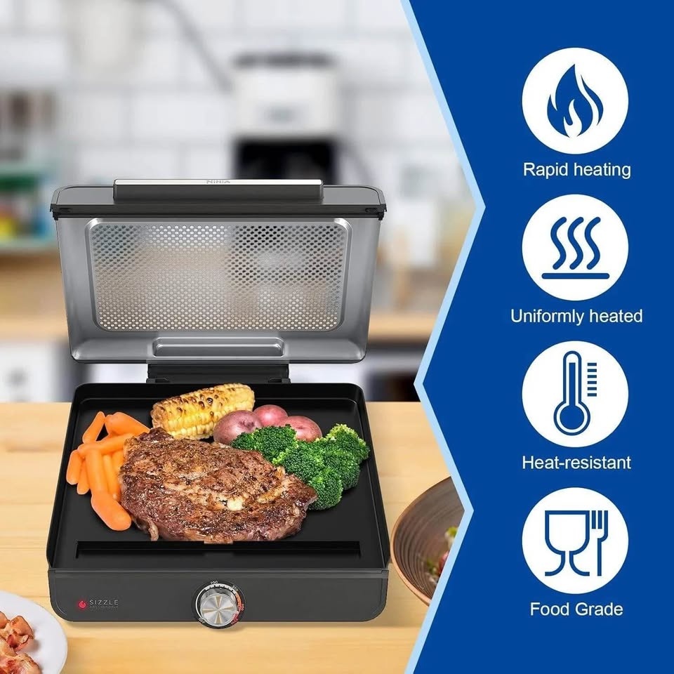 SafBbcue Griddle Plate for Ninja GR101 Grill - photo 4