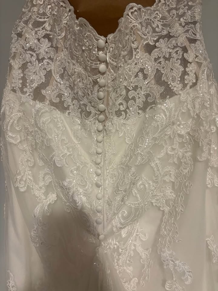 Maggie Sottero glittery fit & flare dress - photo 4