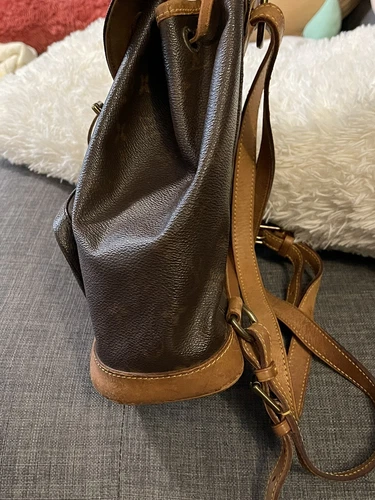 VINTAGE Authentic LOUIS VUITTON Montsouris MM Backpack - photo 5