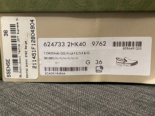 LIKE NEW Women's GUCCI 1977 slip-on sneakers - photo 4