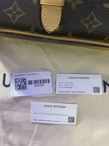 Like New LOUIS VUITTON DIANE in Monogram Canvas - photo 5
