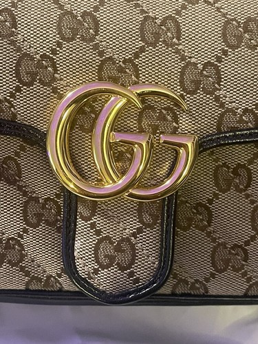 Like-New Authentic GUCCI MARMONT MINI CHAIN SHOULDER BAG - photo 5