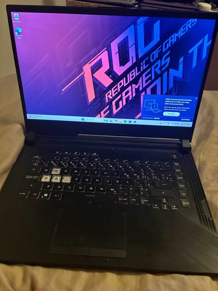 Laptop ASUS ROG Strix G351GT Gaming — Used, Fully Reset —-