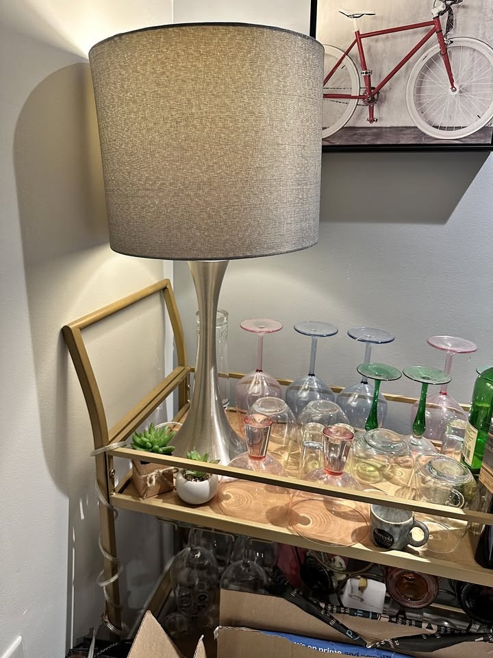 ✨ Modern Metal Table/ Bedside Lamp – Stylish & Elegant ✨