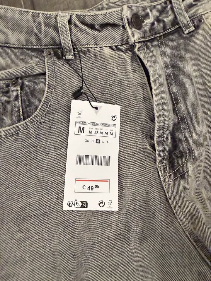 Zara Grey Jeans - photo 3