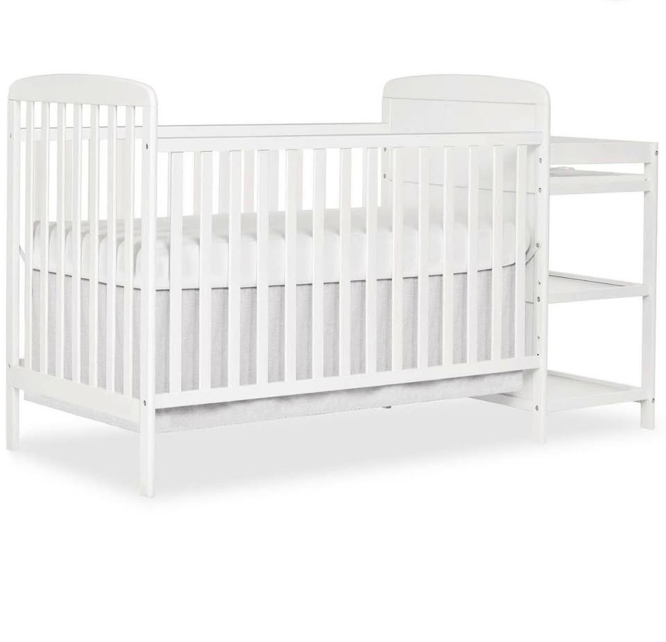 Baby crib and mattress