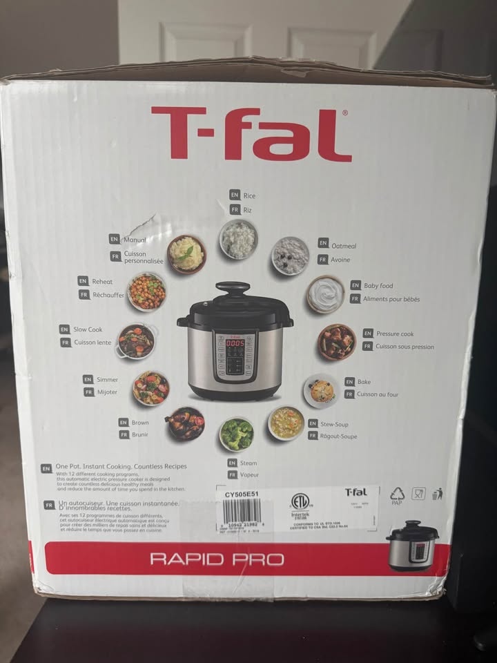 T-Fal Multi/Pressure Cooker (6 qt) - photo 2