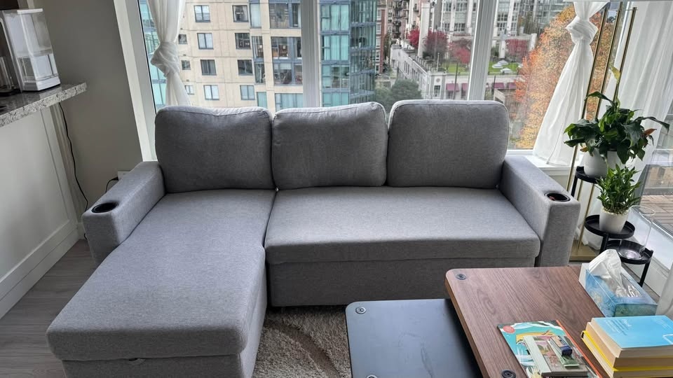 Sofa with pull out bed - photo 2