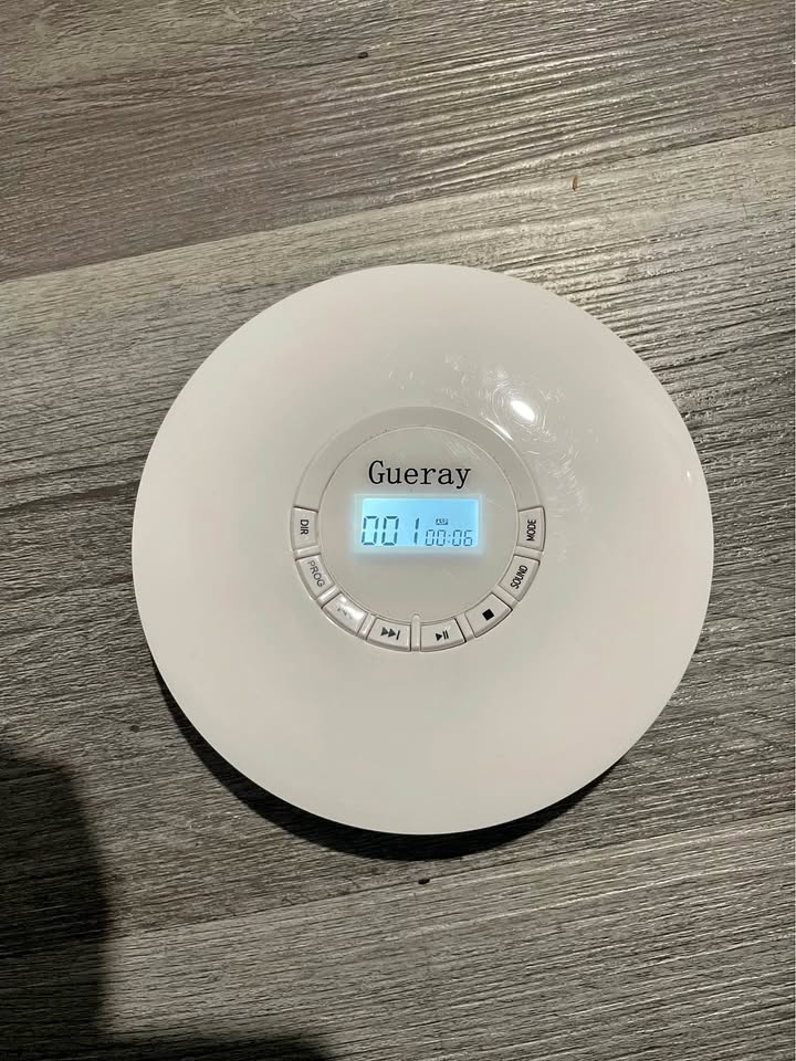 rechargeable CD Player!