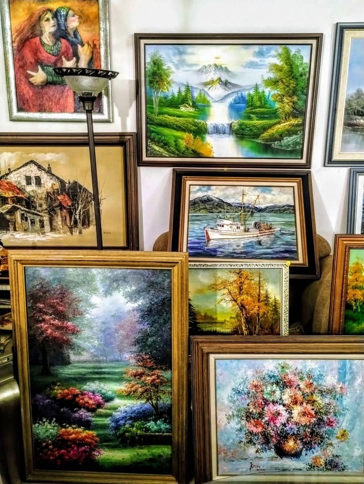 Antique Oil Painting, $20 and up - photo 4