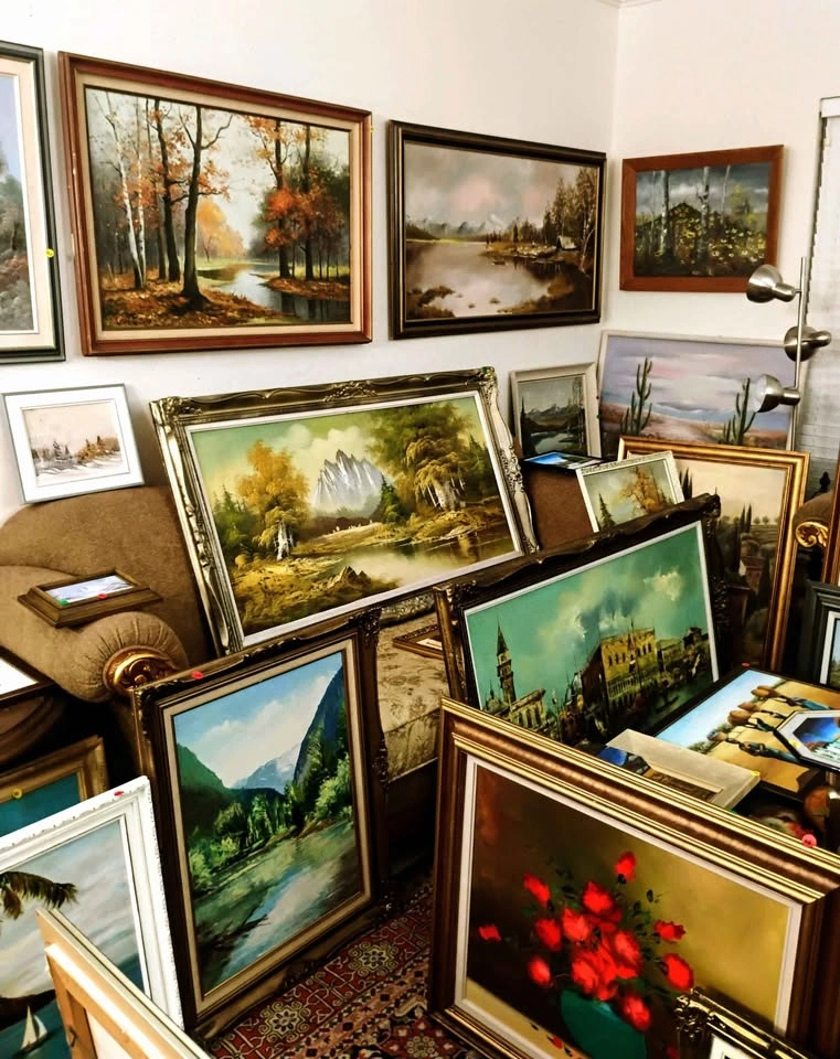 Antique Oil Painting, $20 and up - photo 3