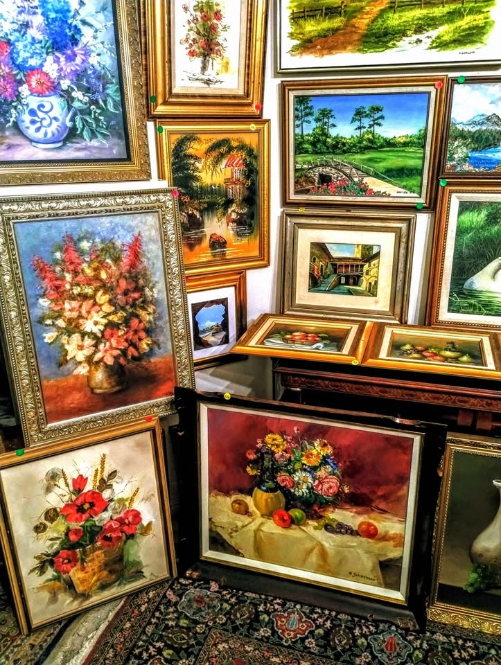 Antique Oil Painting, $20 and up - photo 4