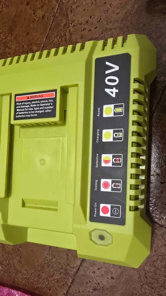 40v 6.5A Replacement Battery and Charger For Ryobi 40v tools. - photo 4