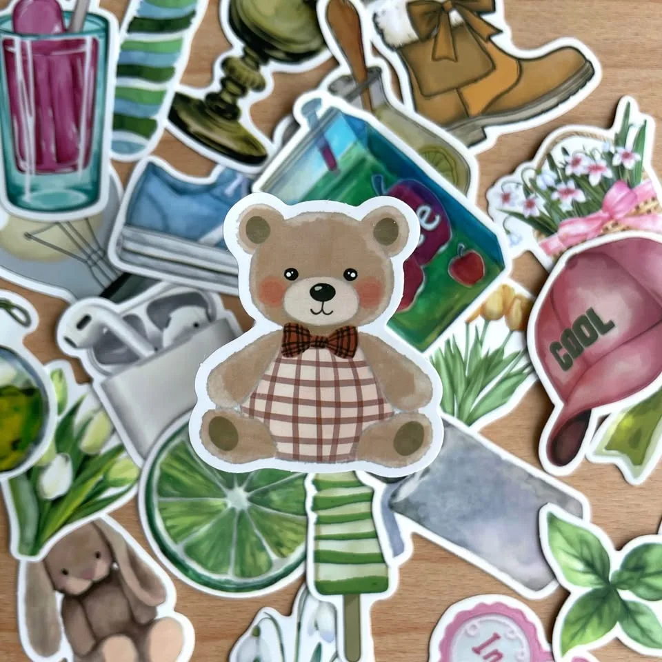 Pack of 25 Minimalist Doodle Stickers #2 image indicator(2)