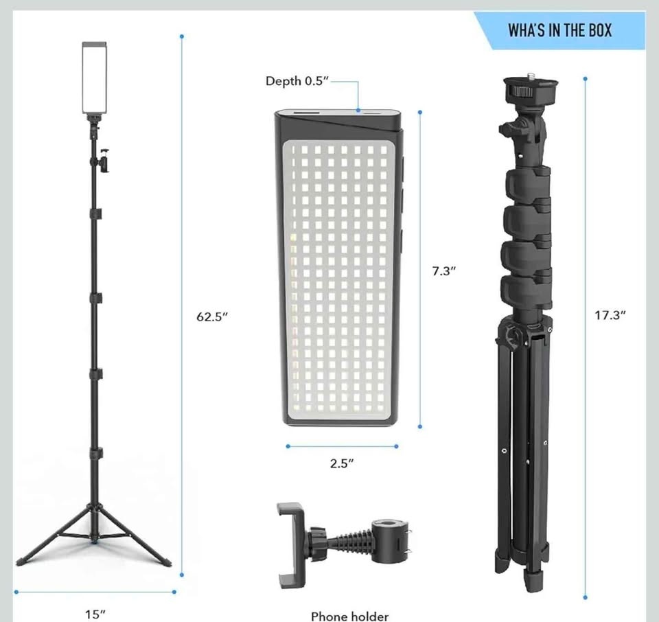 DigiPower LED Light with Powerbank & Pro Stand - photo 2